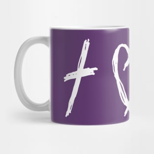 G♥D L♥VE PEACE Mug